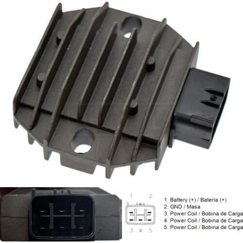 For YAMAHA ATV Kodiak 400 2WD YFM400A 2000 2001 2002 2003 2004 YFM400 YFM 400 A Motorcycle Voltage Regulator Rectifier 12V
