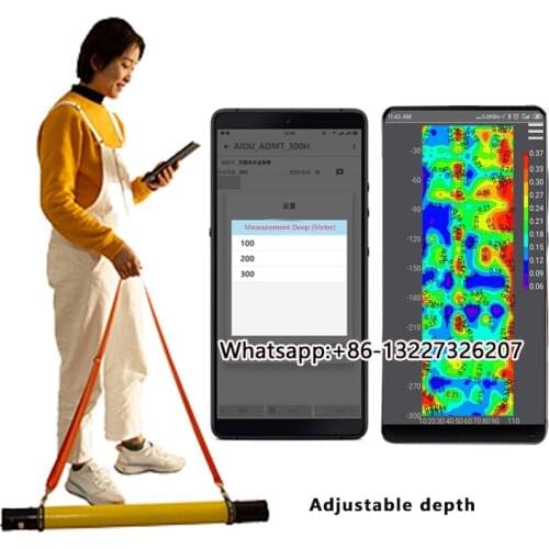 Electric Measurement Instrument Detect Underground Water 300 Meters Auto colourful mapping resistivity level