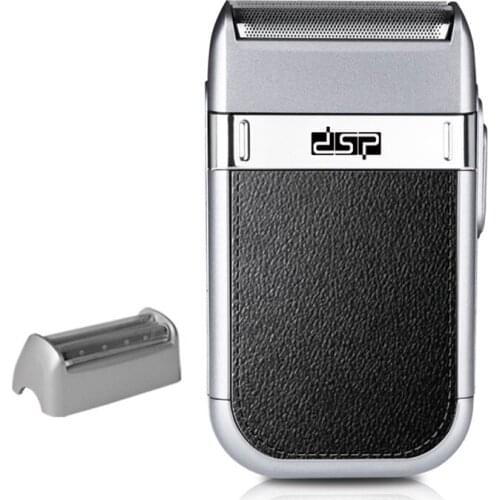 Mens New Electric Shaver USB Charging Reciprocating Double Net Shaver Gold And Silver Knife Net Full Body Washing Suit