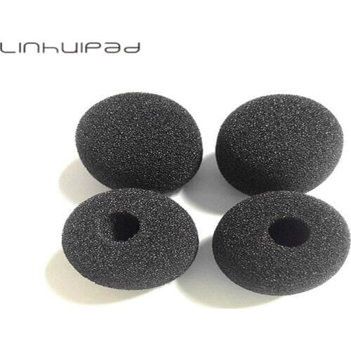 Linhuipad 3000 pack Micriphone windscreen Foam Covers with 8mm Hole Diameter 25mm inner length Headset Lapel Mic Mini Windscreen