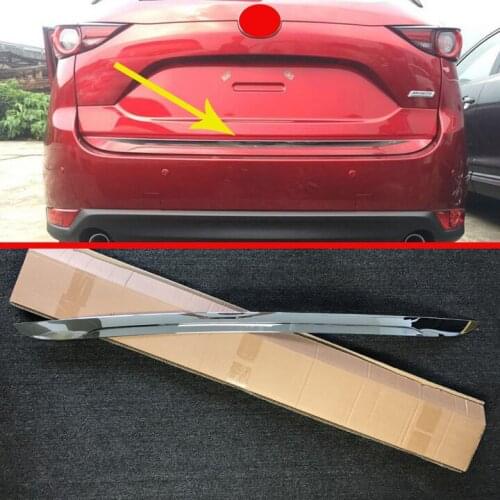 ABS Chrome Rear Trunk Lid below Cover Trim For Mazda CX-5 CX5 2017 2018 2019