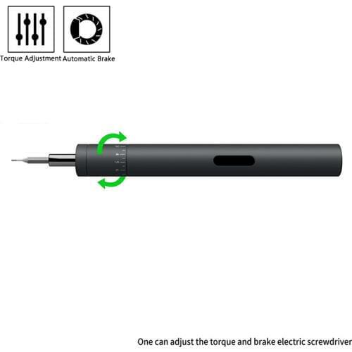 Precision Mini Smart Adjustable Torsion Charging Cordless Electric Screwdriver Set USB Power Screwriver For Phone PC Laptop