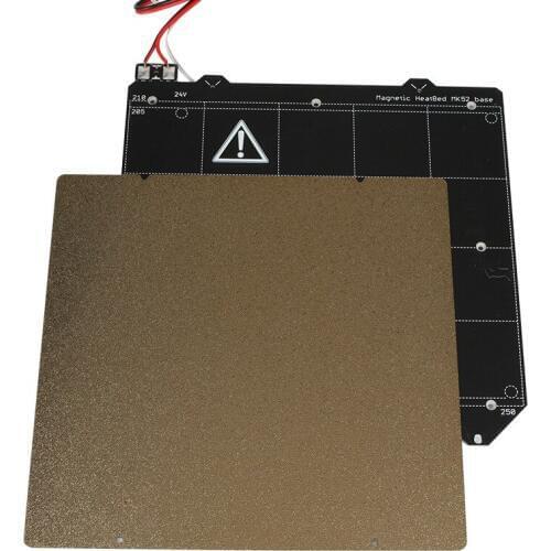 Prusa I3 MK3 MK52 Magnetic Heated Bed + Double Sided Textured Powder Coated PEI Spring Steel Sheet For Prusa i3 MK2.5S MK3S