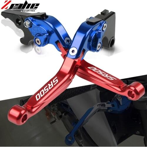 Brake Clutch Levers For Yamaha SR 500 SR500 1978 1979 1980-1991 Lever Extendable Folding Lever Motorcycle Accessories Adjustable