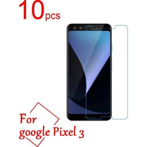 10pcs Ultra Clear/Matte/Nano anti-Explosion Pixel 3 LCD Screen Protector Film Cover For Google Pixel 3 XL Protective Film+Cloth