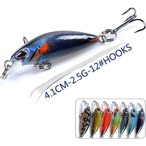 1pc Jerkbait Minnow Wobbler For Pike Fish Trolling Mini Fishing Lure Sea Artificial Bait Hard Fish Bass Trout Crankbait Swimbait