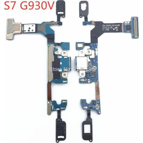 1pcs USB Charging Charger Port Dock mini Micro Connector Flex Cable For Samsung Galaxy S7 SM-G930V G930V G930F PCB board