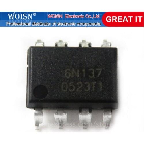 10PCS 6N137S 6N137 SOP8 SOP SMD new original In Stock