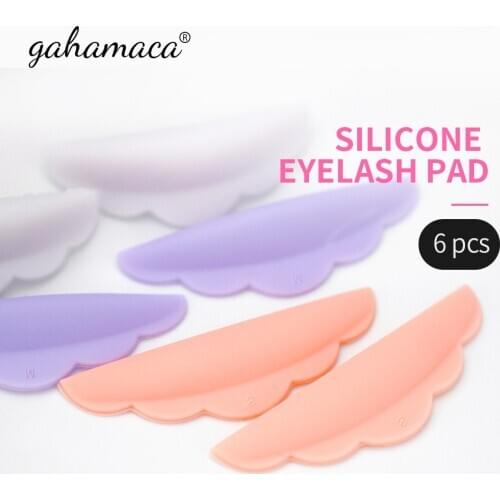 3 Pairs Reuseable Silicone Eyelash Perm Pad Recycling Lashes Rods Shield Lifting 3D Eyelash Curler Accessories Applicator Tools