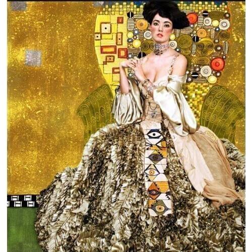 5d Diy Diamond Painting Square 3d Diamond painting Rhinestones Cross Stitch Diamond Embroidery Mosaic Gustav KLIMT New Year gift