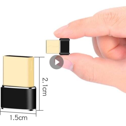 USB-C Flash Drive Type-c USB 2.0 Male To Type-c Female Computer Phone Quality Converter Adapter For Samsung Xiaomi Huawei Honor