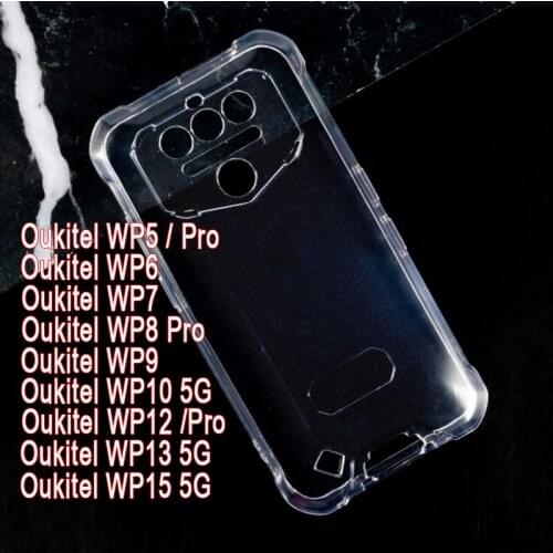 Phone Clear Case For Oukitel WP15 WP13 WP12 WP10 WP9 WP8 WP7 WP6 WP5 Pro Back Cover For Oukitel WP 5 6 7 8 9 10 12 13 15 5G Case