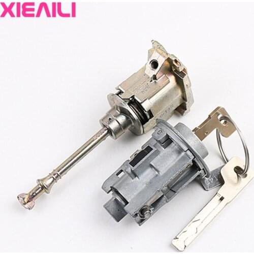 XIEAILI OEM 1Pcs Left Door Lock Cylinder And 1Pcs Ignition Lock Cylinder Auto Door Lock Cylinder For Toyota C-HR/New Camry S528