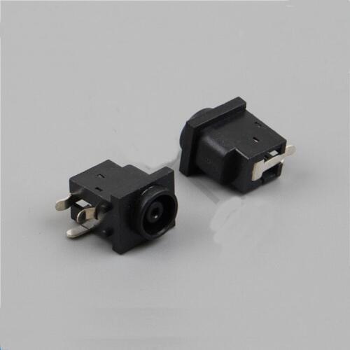 Fixed foot 2 outer diameter 7.0 inner core 1.45 pin 3 foot high temperature resistant high quality DC power socket female s