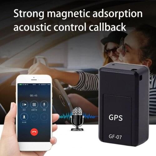 GF07 Car Tracker Mini GPS Car Real-time Magnetic Anti-Lost Alarm Tracking Locator GPS Smart Magnetic Car Tracker Locator for Car