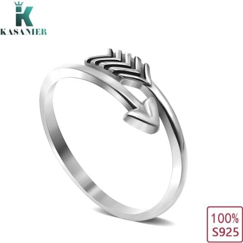 KASANIER Women's Silver Rings