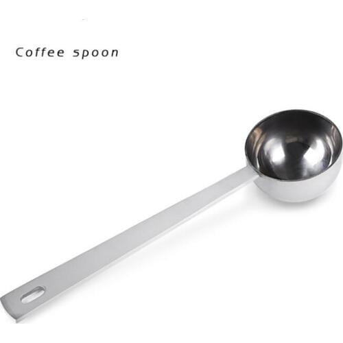 Stainless steel measuring sugar coffee tea oil spoon 15ml tablespoon scoops tools kitchen scales tool LX9092