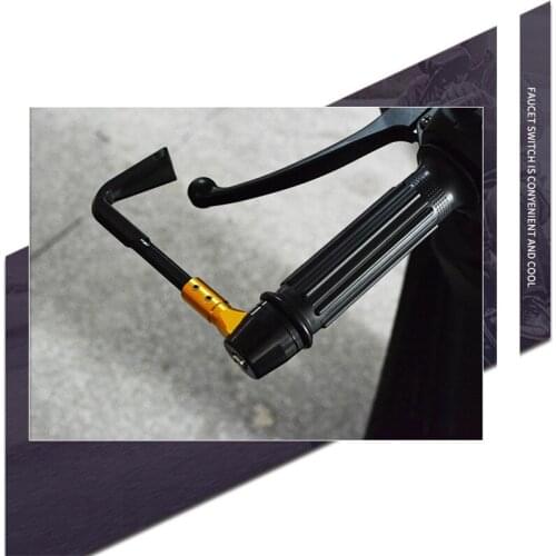Motorcycle modified accessories competition protection rod CNC horn brake hand guard bow off-road anti-fall 22MM universal