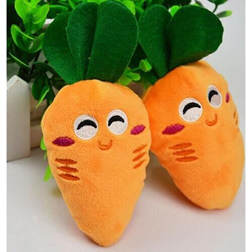 Carrot Plush Toy Soft Cartoon Carrot Stuffed Plush Pet Toy Cushion Doll Vegetables Carrot Toy Real Life Plush Kids Birthday Gift