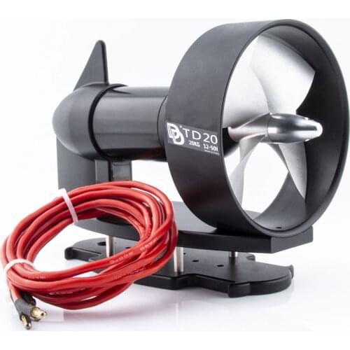 DD TD20 50V 1200W 20Kg All Metal Underwater Thruster With ESC is Suitable for Kayak, Childrens Surfboard, Manned Fishing Boat