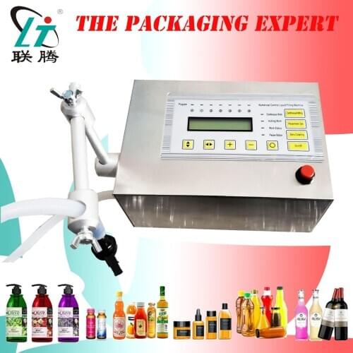 Perfume Filling Machine Electric Filler Digital Control Liquid Water Liquor Vinegar Soy Sauce Beer Beverage Drinks Free Shipping