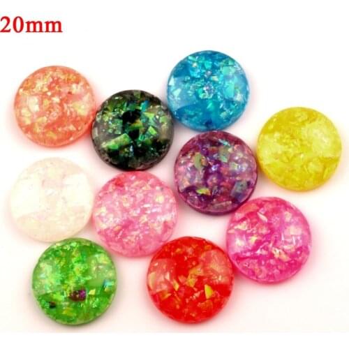 LF Mixed Resin Bling Round Decoration Crafts Beads Flatback Cabochon Scrapbooking For Embellishments Kawaii Diy Accessories
