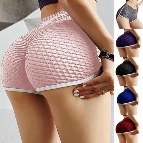 Solid Color Summer Sports Shorts Women High Waist micro shorts for women Gym Fitness Yoga Shorts Femme Short plus size S-3XL
