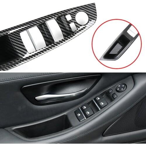 Left Hand Drive LHD for BMW 5 Serie F10 F11 F18 Gray Beige Black Car Interior Door Handle Inner Door Panel Pull Trim Cover New