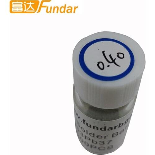 Factory Price Reballing Solder Balls 0.4mm for BGA Rework Reballing