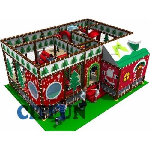 Factory Price XMAS theme Preschool Indoor soft Leisure Park Equipment IP-028D