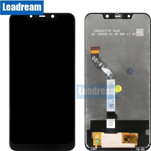 5Pcs AAA Quality LCD+Frame For Xiaomi Pocophone F1 LCD Display Screen For POCO F1 LCD Screen Display 2246*1080 Resolution