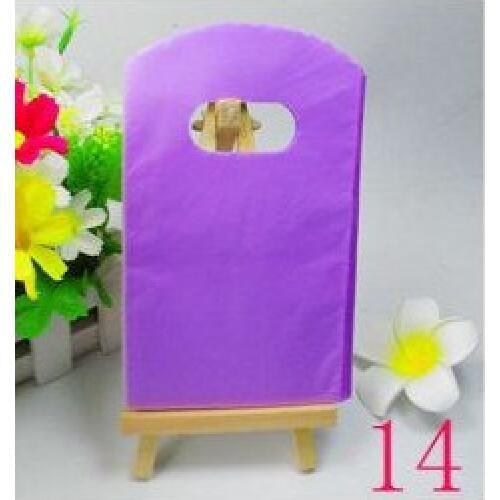 2017 New Design Wholesale 100pcs/lot 9*15cm Luxury Simple Gift Packaging Pouches Purple Small Present Gift Bags