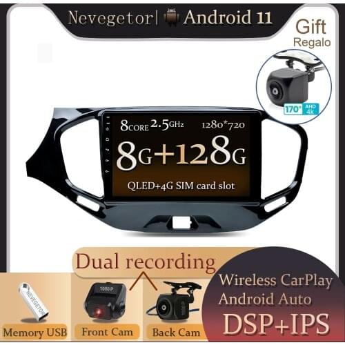 For LADA Vesta Cross Sport 2015 2016-2019 Car DVD Navigation GPS Multimedia Video Player 2din Android 11 Car Radio WiFi DSP