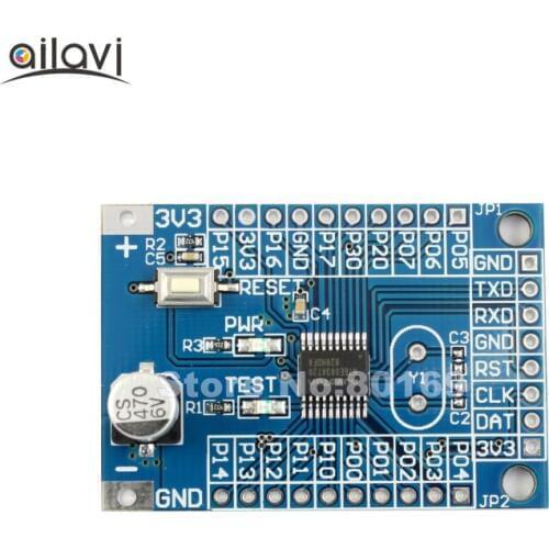 Wireless Demo Module N76E003AT20 Development Board Core Board Minimum System Board Nuvoton Nu-Link N76