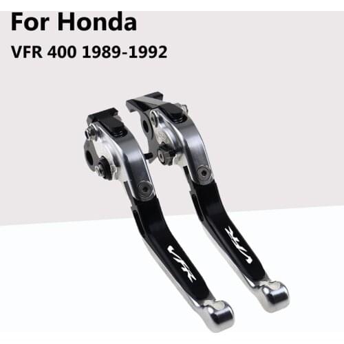 For Honda VFR 400 1989-1992 CNC Anti-Slide Retrofitting Pad for Brake Clutch Horn Handle Pull Rod