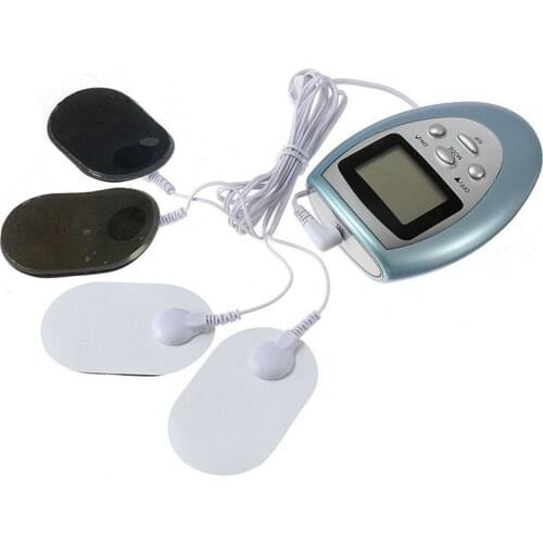Massager Battery Electric Pain Relief Machine 8 Modes Tens Unit 4 In 1 Portable Pulse Body Massager Muscle Stimulator Therapy