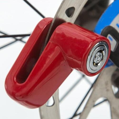 New Heavy Duty Motorcycle Mountain Bicycle E-Bike Disk Brake Safety Anti-Theft Lock