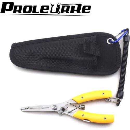 Excellent Stainless Steel Fishing Scissors Pliers PE Fishing Line Cutter Lure Bait Remove Hook Tackle Tool Kits Accessories