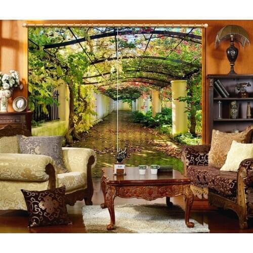 Luxury Living Room Curtains 3D Curtains For The Bedroom Kitchen Modern Window balcony curtains space curtain