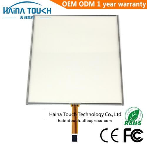 Win10 Compatible 19 touch panel 5 wire resistive 19 inch touchscreen kiosk touch screen panel