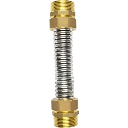 SS304 stainless steel central air conditioning bellows copper joint DN40 fan coil metal hose