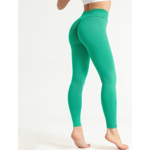 High Quality Workout Yoga Pants Butt Lifting Leggings High Waist Sexy Tight Leggings for Ladies