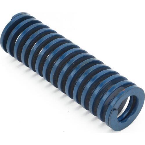 High Accuracy Steel Blue Mold Coil Spring 30mm OD 30-100mm Length Loading Die Mold Compression Spring For Stamping Metal Dies