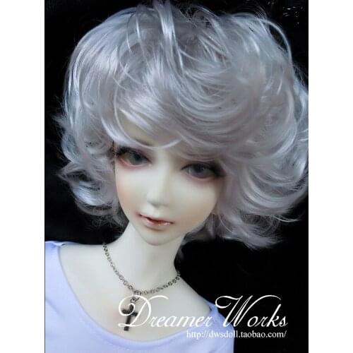 1/6 1/4 1/3 scale BJD/SD accessories wig short Curly hair for BJD doll,Not included doll,shoes,clothes and other D1302