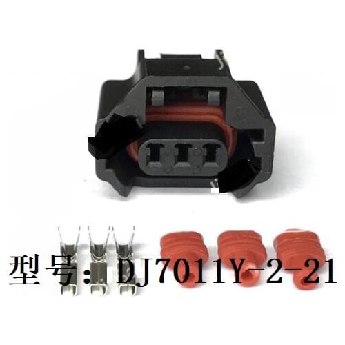100 sets 3 Pin 7223-6536-30 Auto Front Camshaft Sensor Connector Air Conditioning Pressure Switch Plug DJ70319Z-1.2-21