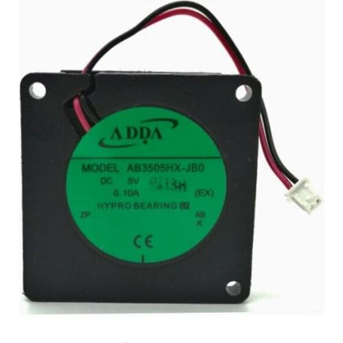 ADDA AB3505HX-JB0 35mm DC 5V 0.1A 2-wires cpu Mini Micro mute cooling fan