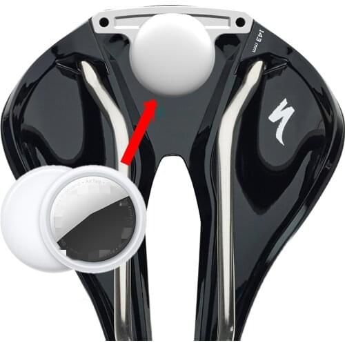 Airtag Cushion Bracket Mount Protective Shell Buckle for SWAT Bicycle Power Accessories