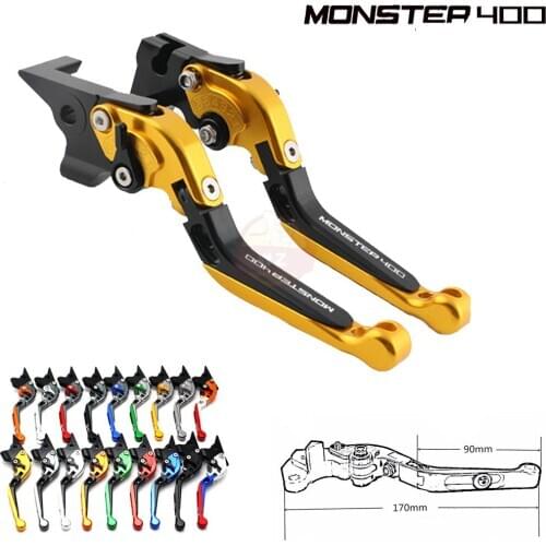 CNC Motorbike Adjustable Motorcycle Brake Clutch Levers For Ducati MONSTER M400 MONSTER 400 1999 2000 2001 2002 2003