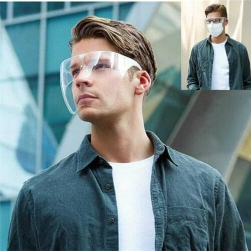 Home Cooking Face Screen Anti-Fog Prevent Liquid Oil-Splashing Protective Face Shield Tranparent Dustproof Facial Protect Visor