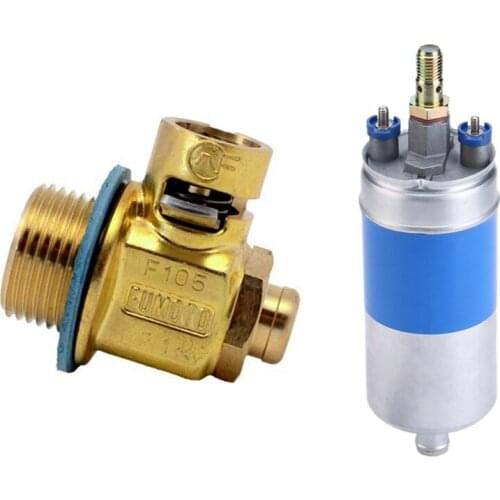 Electric Fuel Pump with Install Kits for Mercedes Benz W123 W124 & F105S Oil Drain Valve for Chevy Luv Isuzu-Porsche